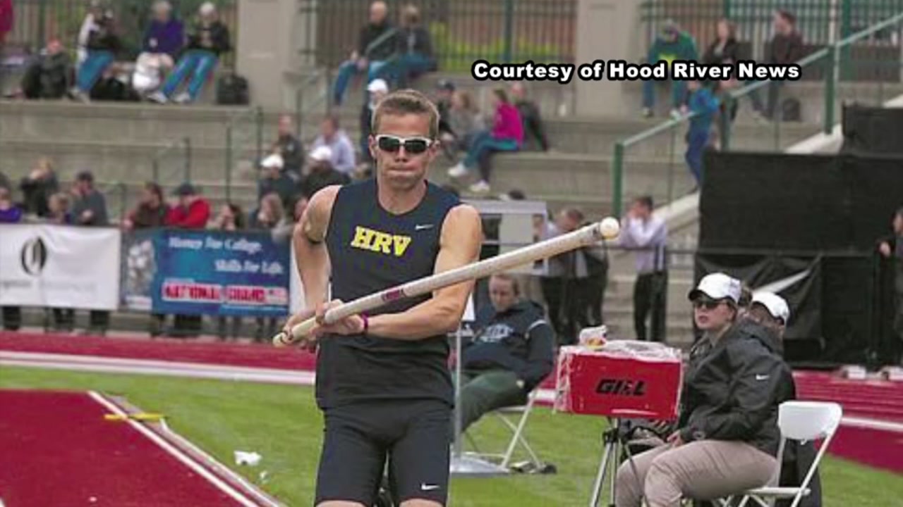 Freak accident sends javelin into teen athlete's eye