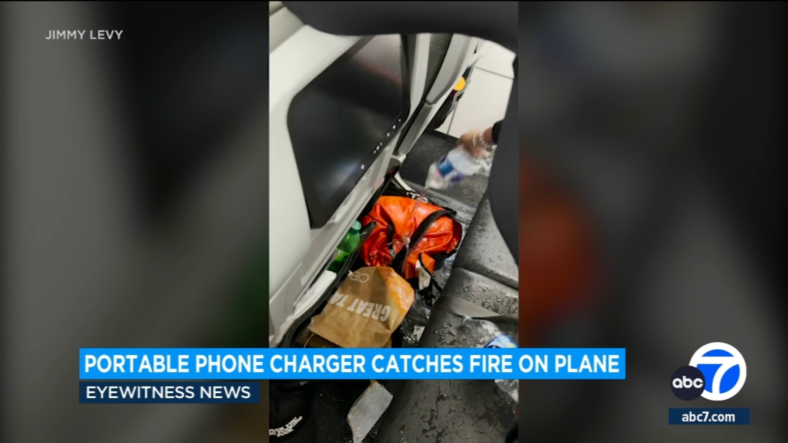 Former 'American Idol' contestant Jimmy Levy's backpack catches fire on plane - Vimarsana News