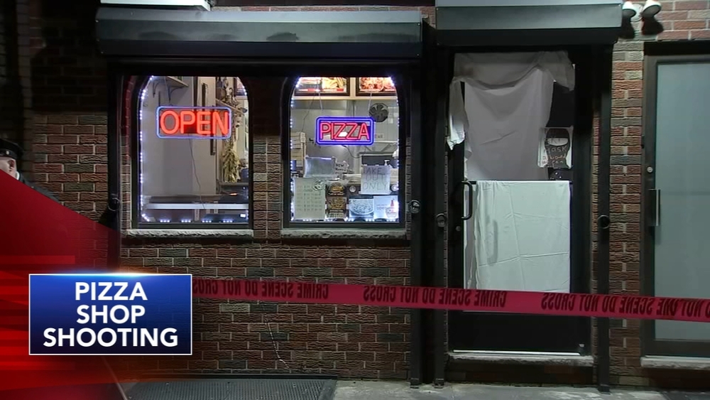 2 would-be robbers shot at, 1 fatally, in Philadelphia pizza shop