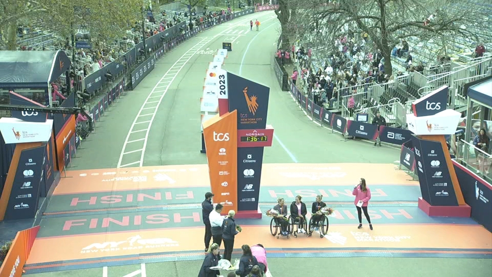 Find Your Finish: Finishers from 10:15am through 10:45am