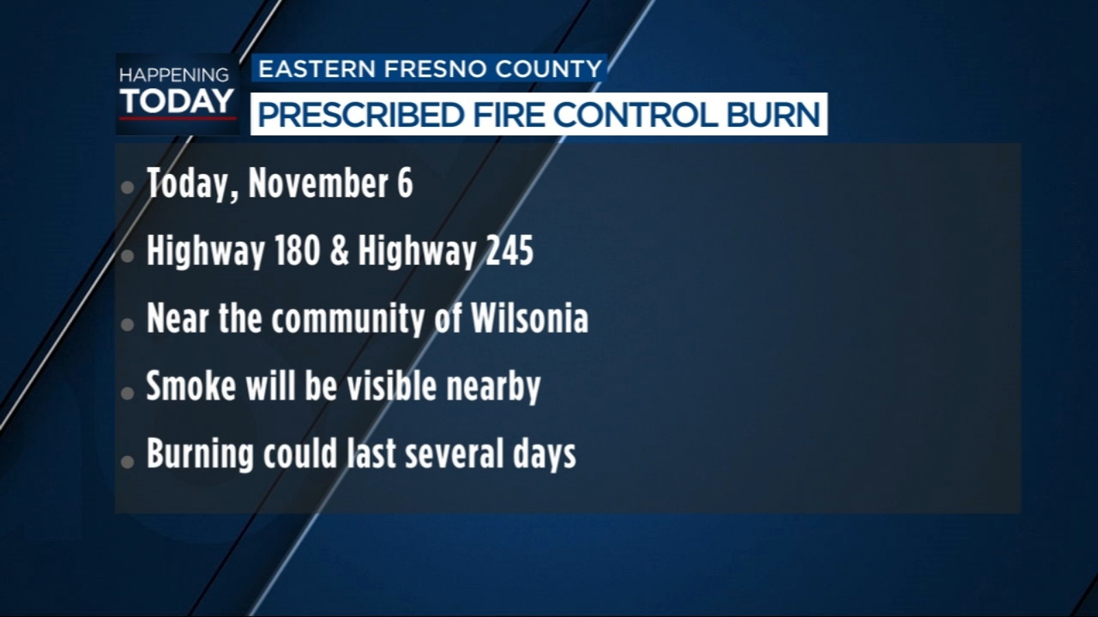 CAL FIRE doing prescribed burn in Eastern Fresno County CAL FIRE doing prescribed burn in Eastern Fresno County