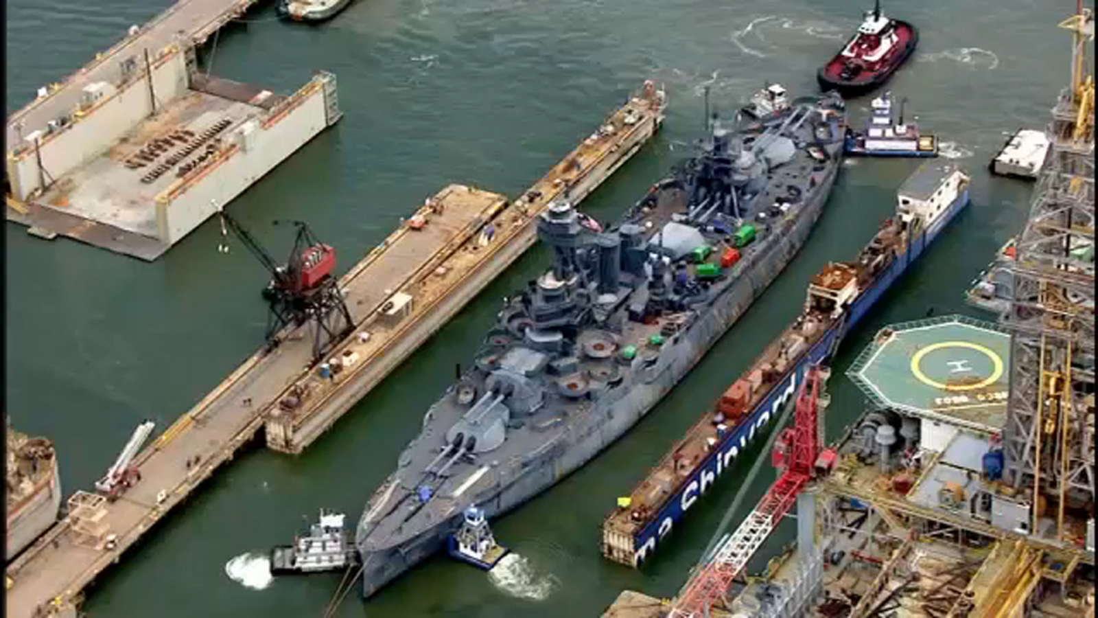Battleship Texas enters 15M restoration phase as it gets closer to calling Galveston home