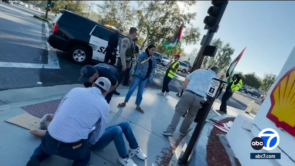 Jewish man dies after confrontation during dueling protests in SoCal