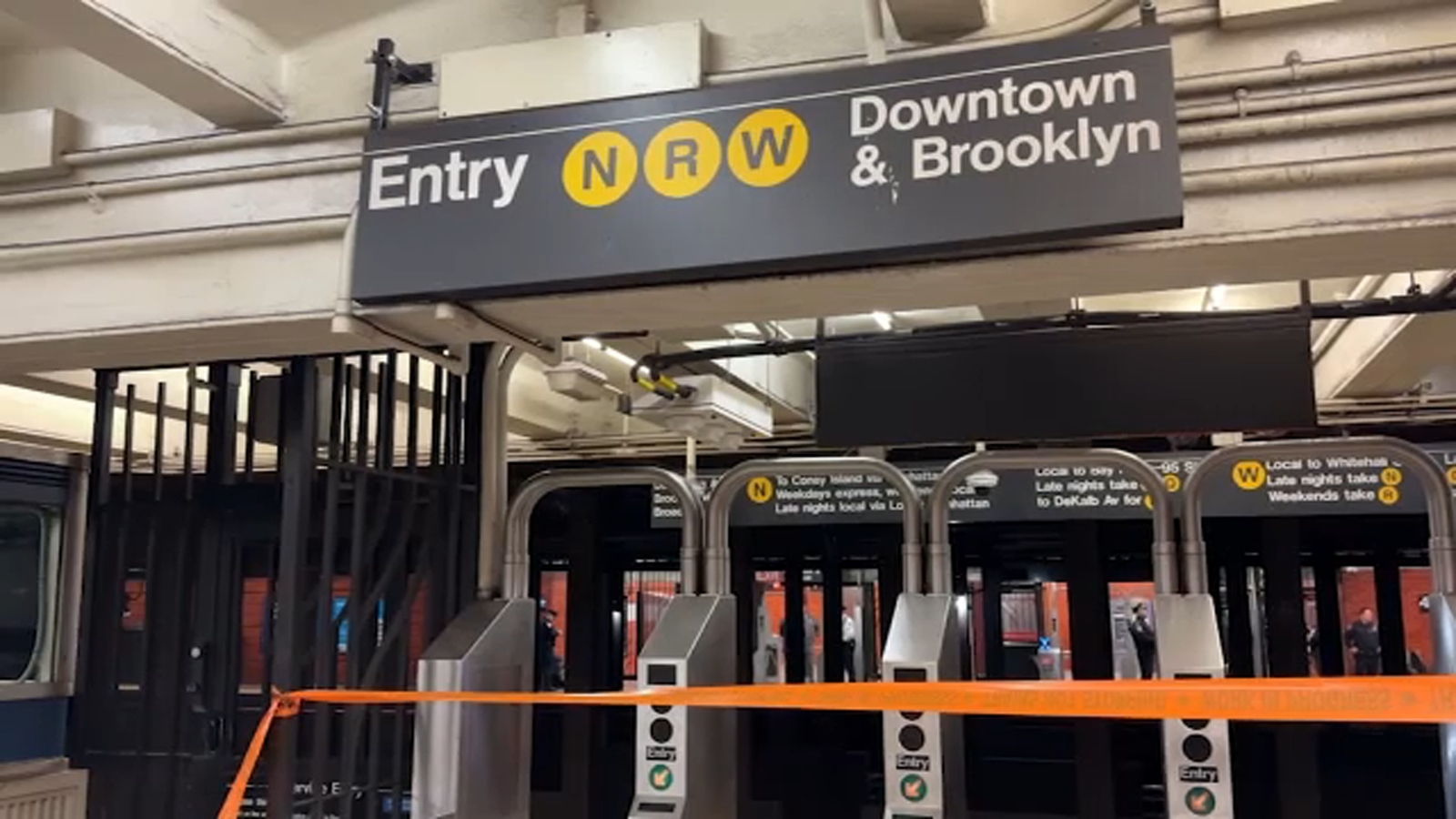 Police searching for man after shots fired inside Midtown subway station