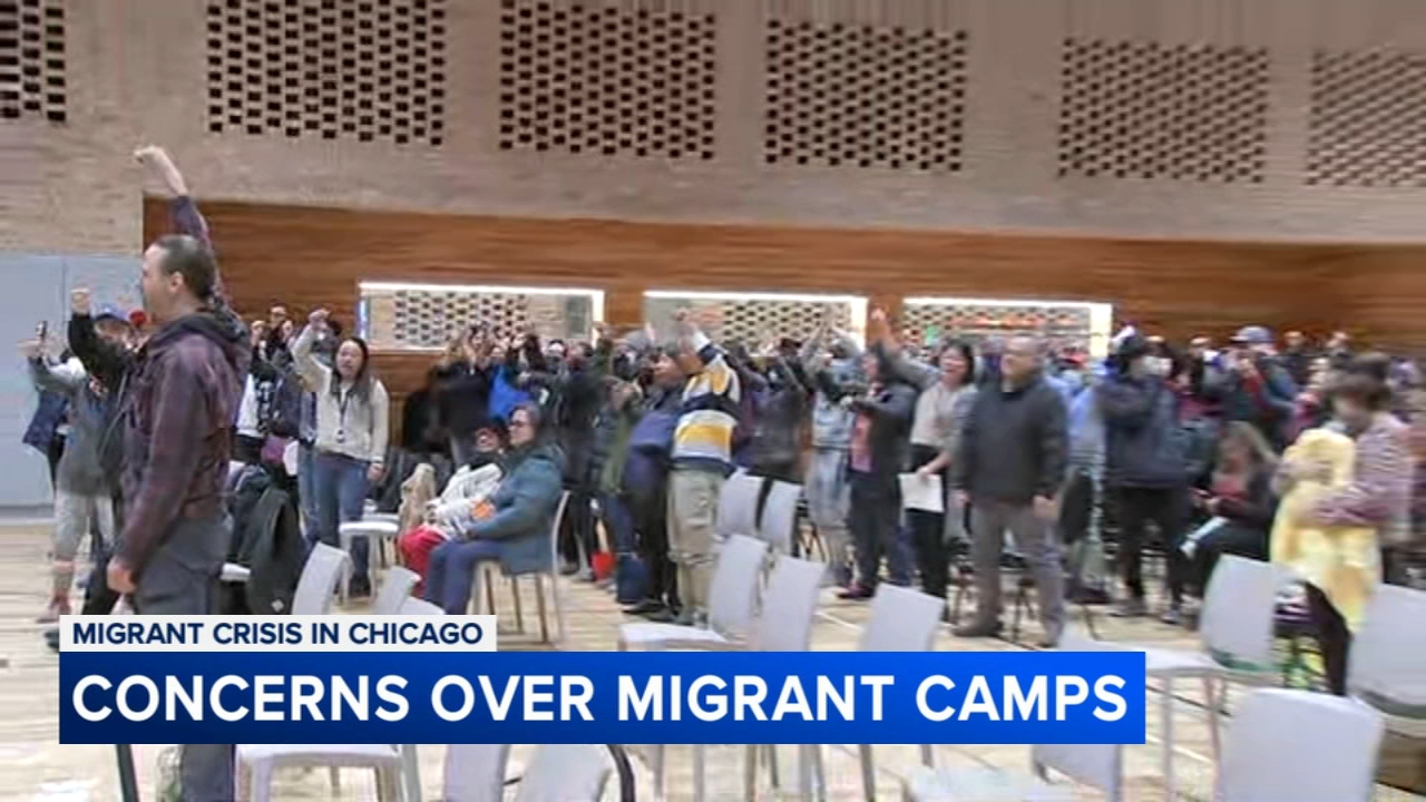 Residents concerned as plans for SW Side migrant camp move forward
