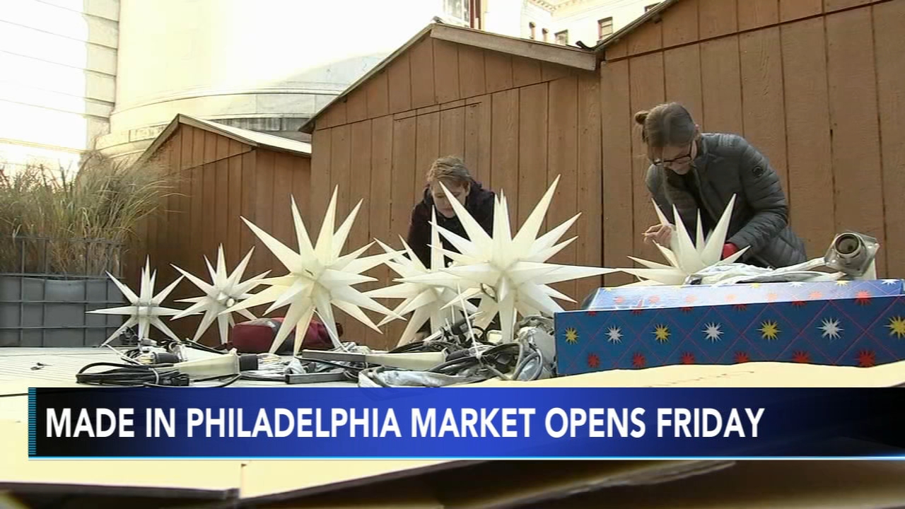 Made in Philadelphia Market opens Friday at Dilworth Park