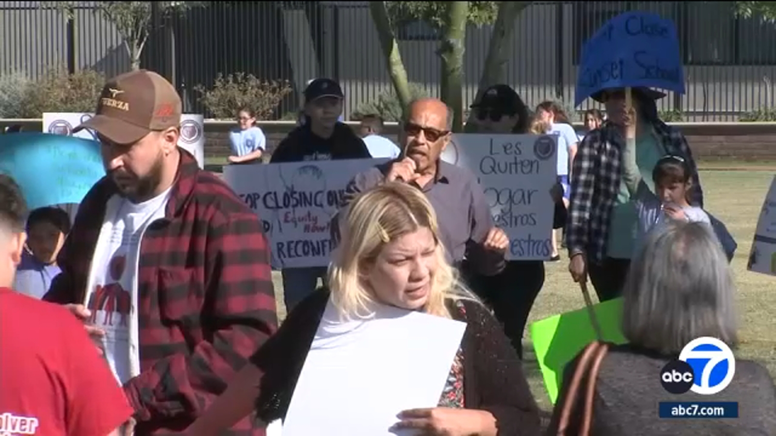 Parents, students protesting plan to close schools in Hacienda La Puente USD - Vimarsana News
