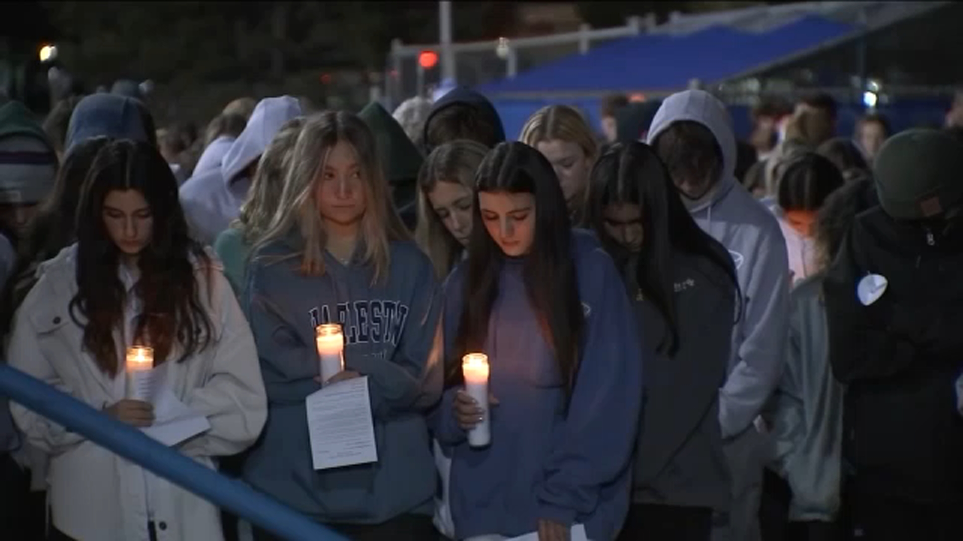 Vigil held in NJ for student critically injured in Nashville shooting