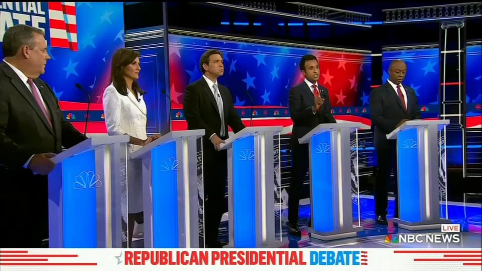 Highlights from the 3rd Republican debate 2023: GOP candidates hit former President Trump and back Israel - Vimarsana News