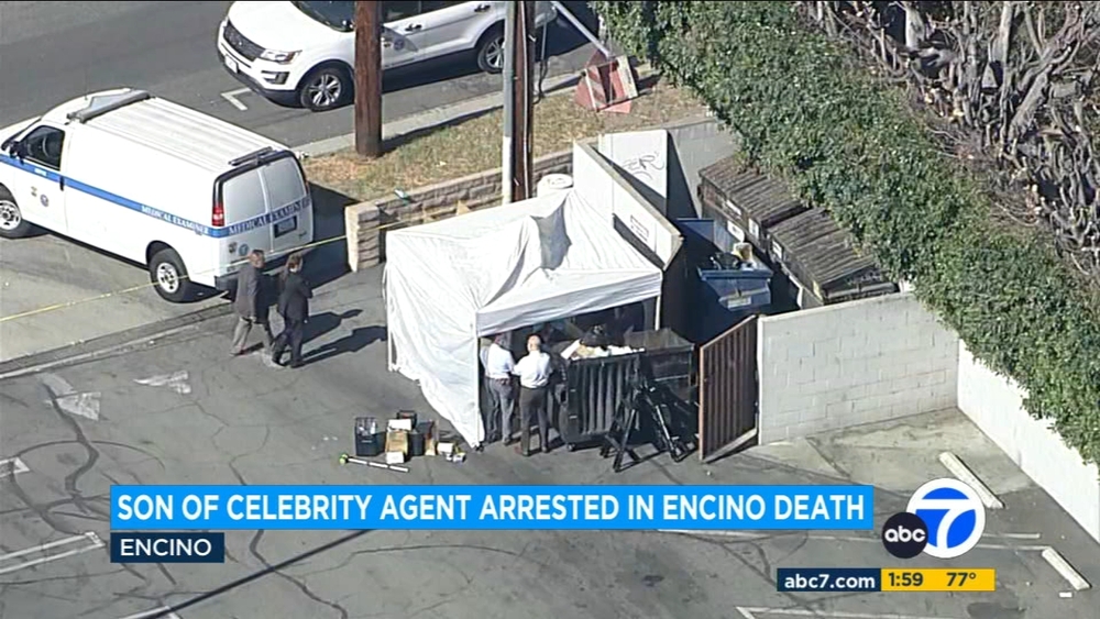 Son of ex-celebrity agent ID'd as suspect in Encino torso discovery