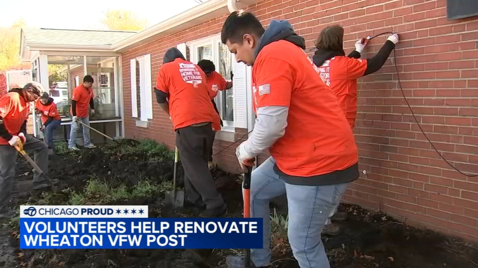 Volunteers use Home Depot grant to renovate Wheaton VFW Post 2164 ahead