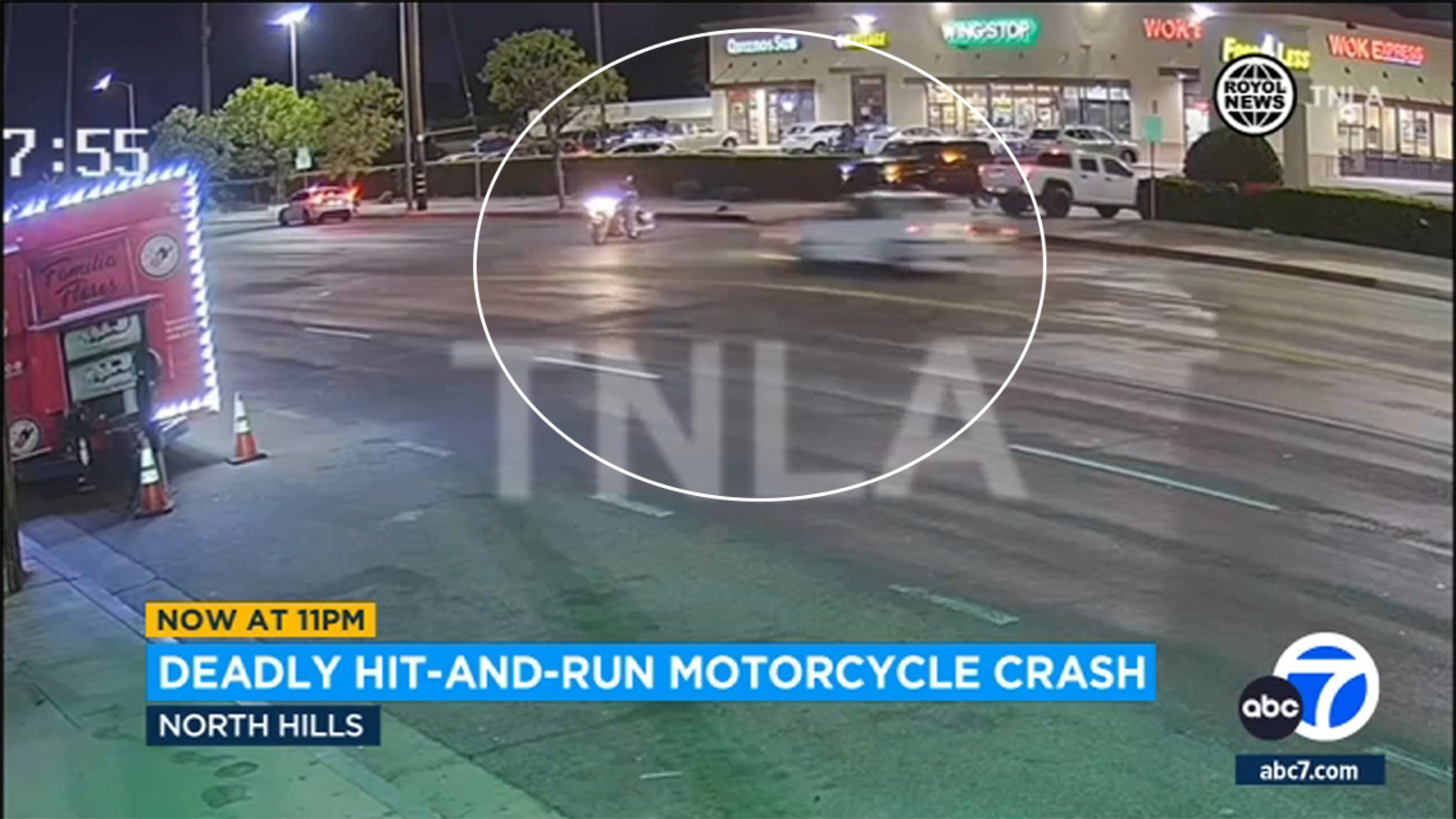 Hit-and-run crash that killed motorcyclist in North Hills caught on ...