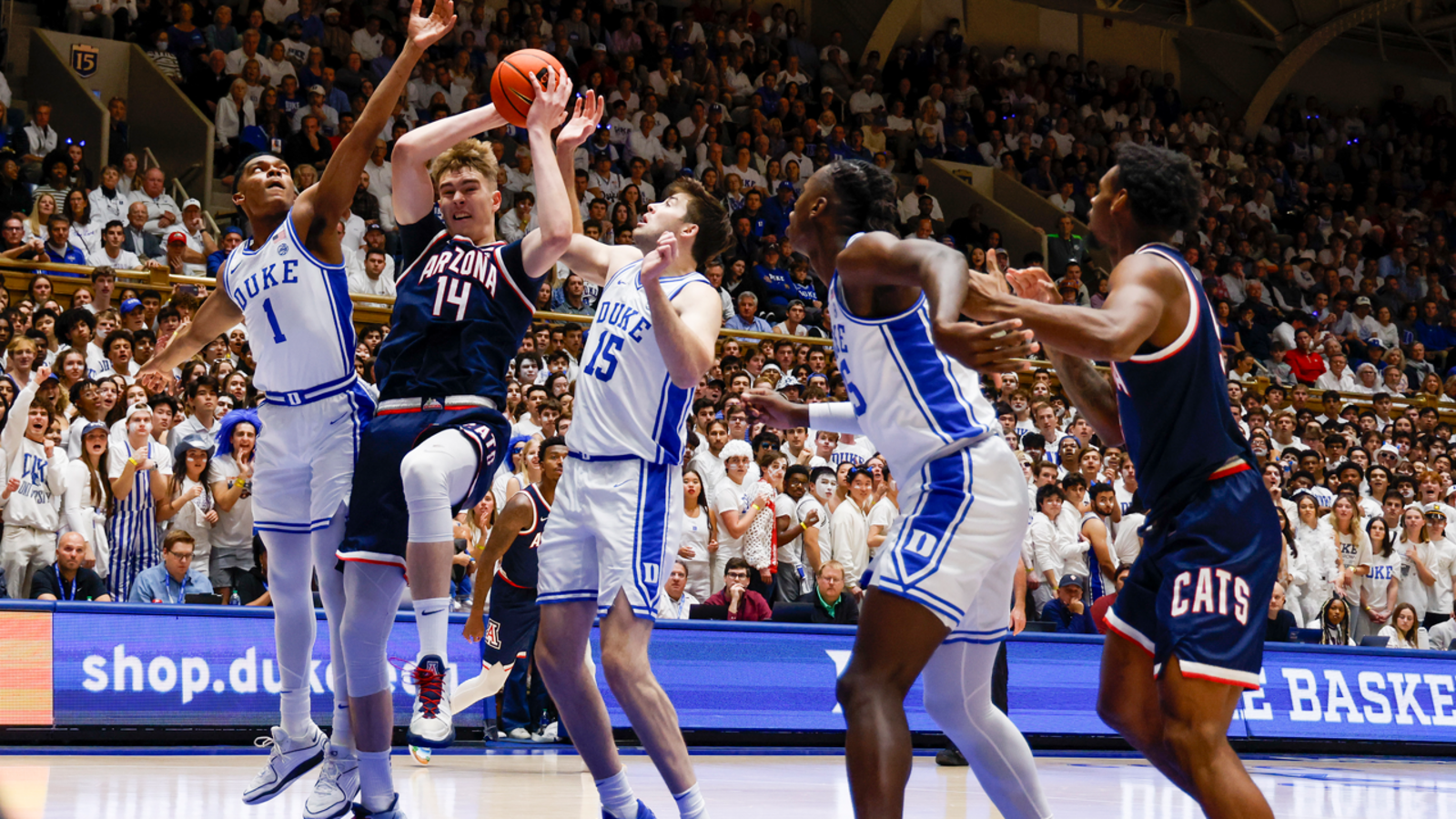 Keshad Johnson’s late basket helps No. 12 Arizona beat No. 2 Duke 78-73 at Cameron Keshad Johnson’s late basket helps No. 12 Arizona beat No. 2 Duke 78-73 at Cameron