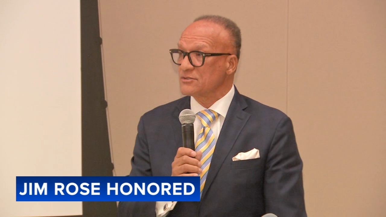 Jim Rose honored by Chicago Journalists Association