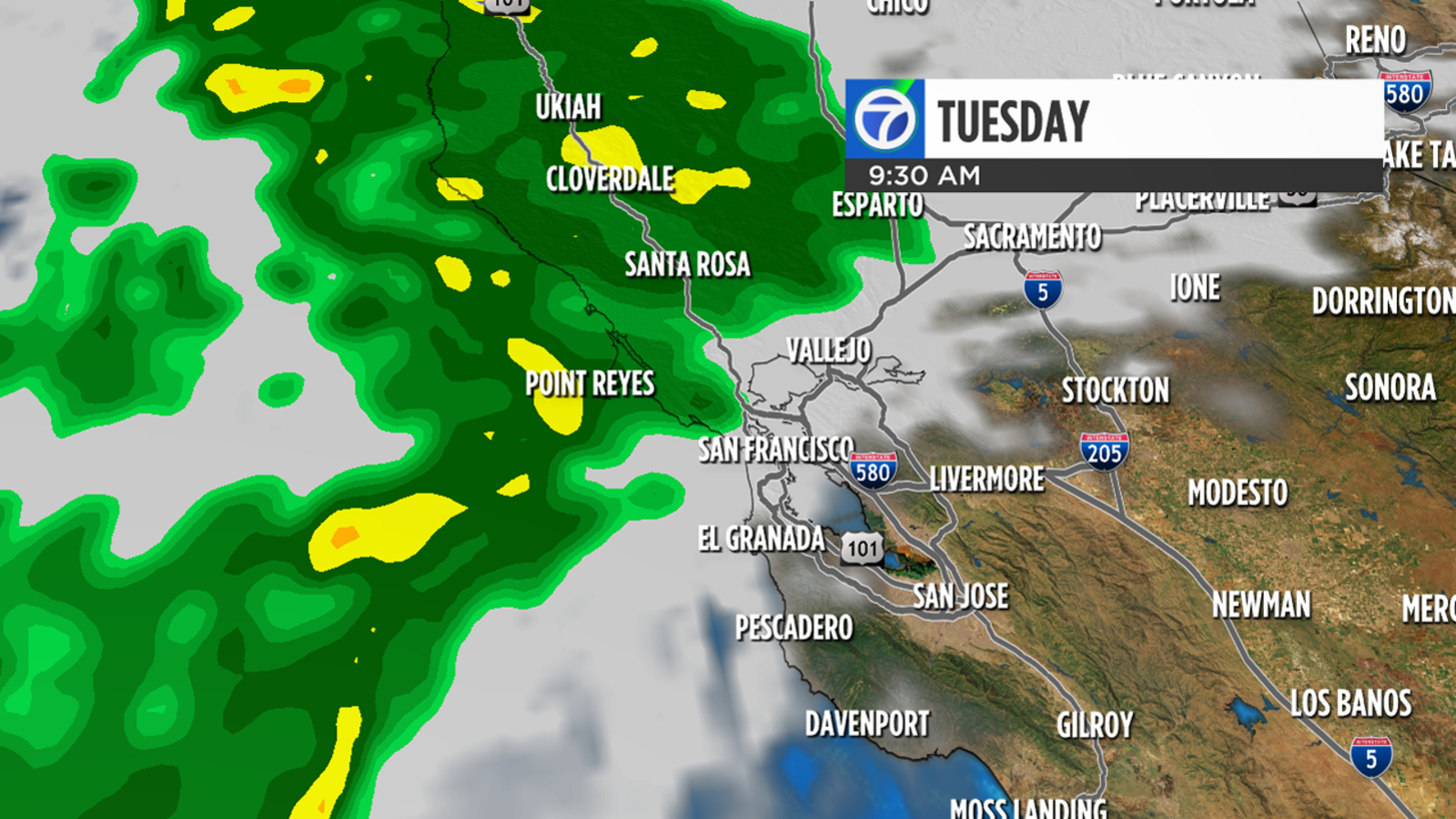 Bay Area storm: Here's a timeline of when Level 1 will bring rain to Northern California, San Francisco - Vimarsana News