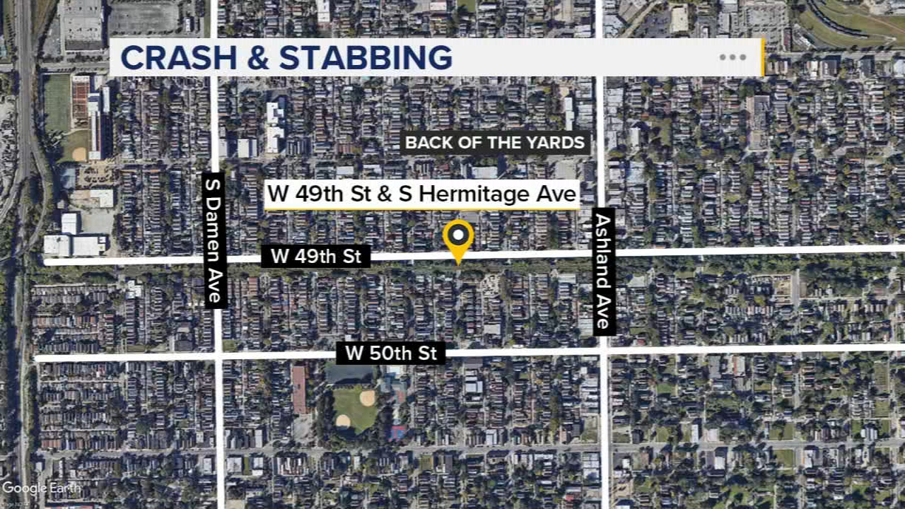 Driver stabs man after South Side crash: Chicago police