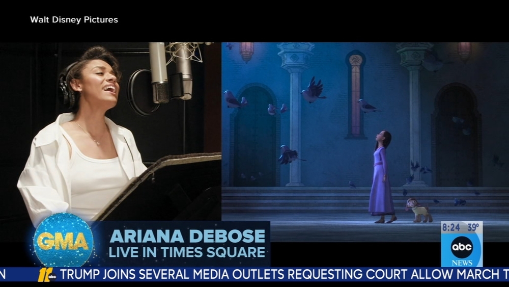 NC native Ariana Debose on making Disney animated movie, 'Wish'