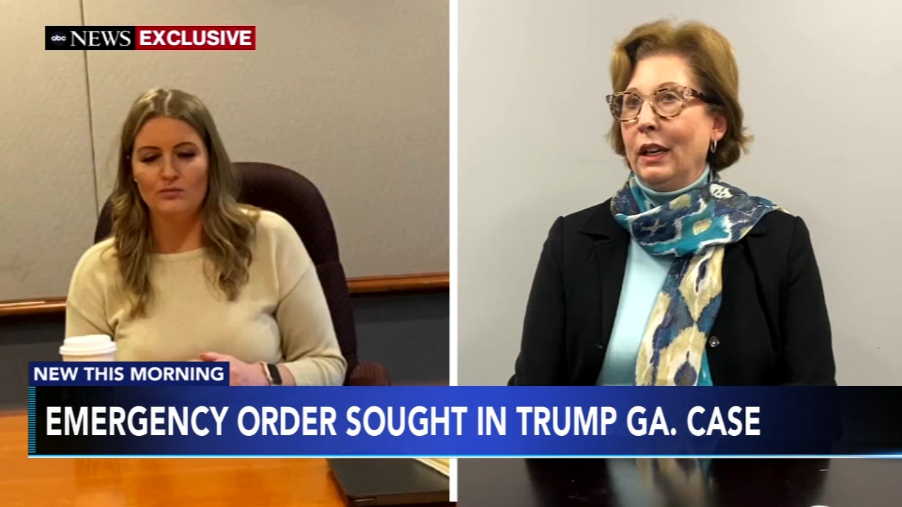 Emergency order sought in Trump GA case