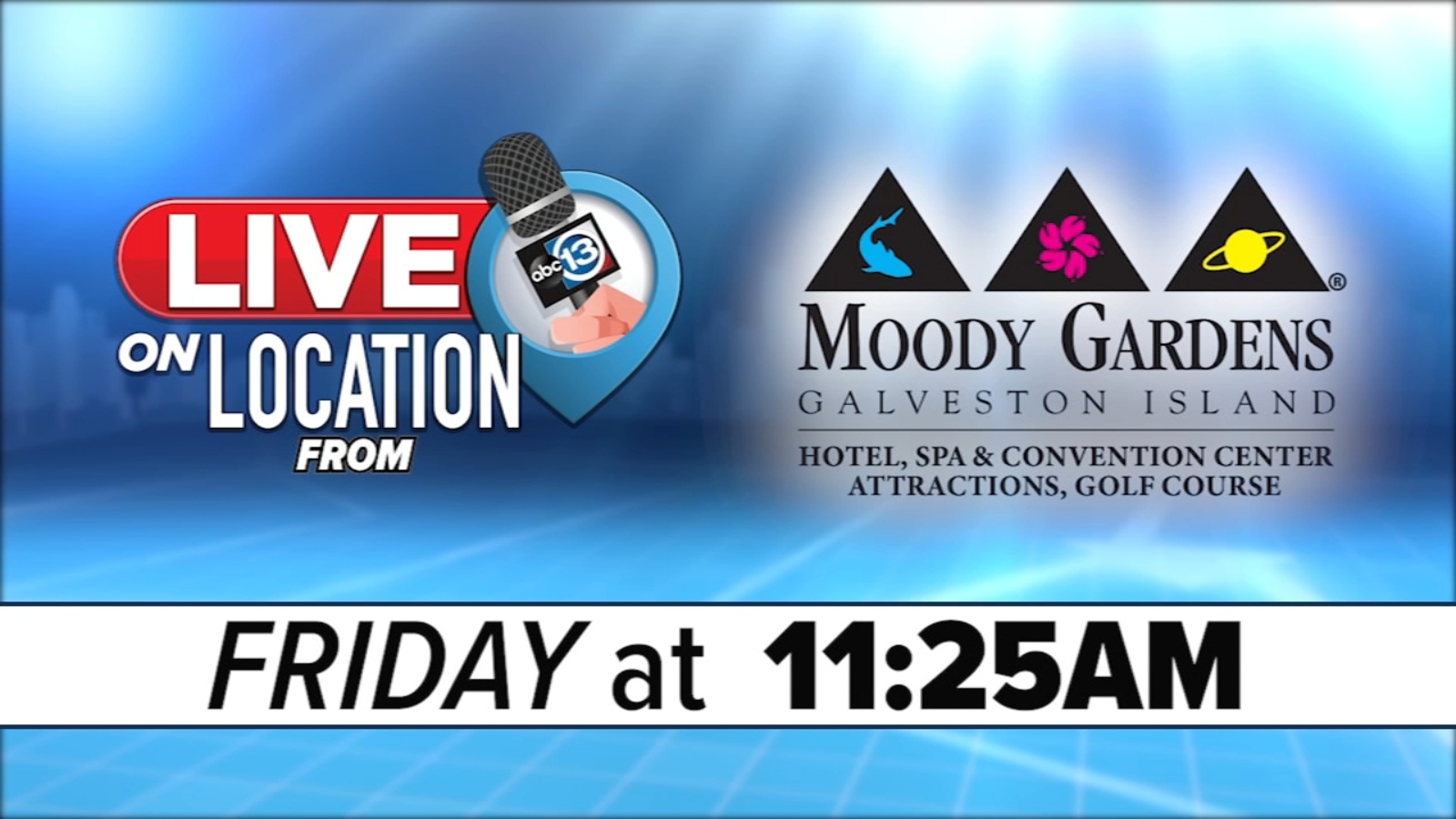 Live On Location with Moody Gardens! Full of family fun locate in Galveston, TX. See what's new this summer - Vimarsana News