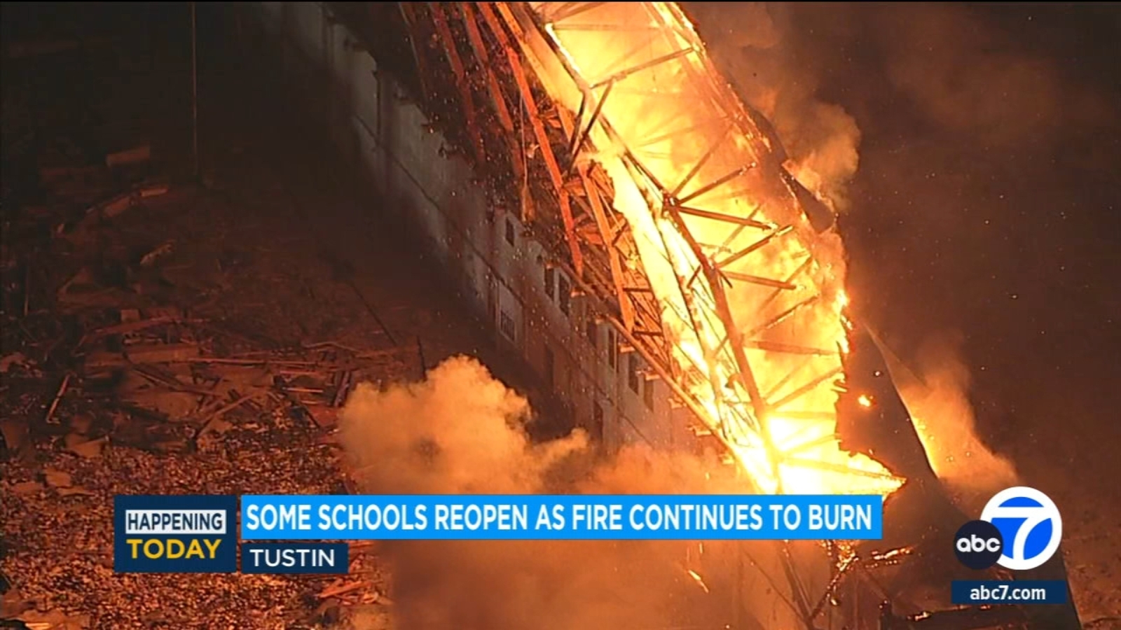 Multiple schools reopen as officials discuss Tustin hangar teardown options