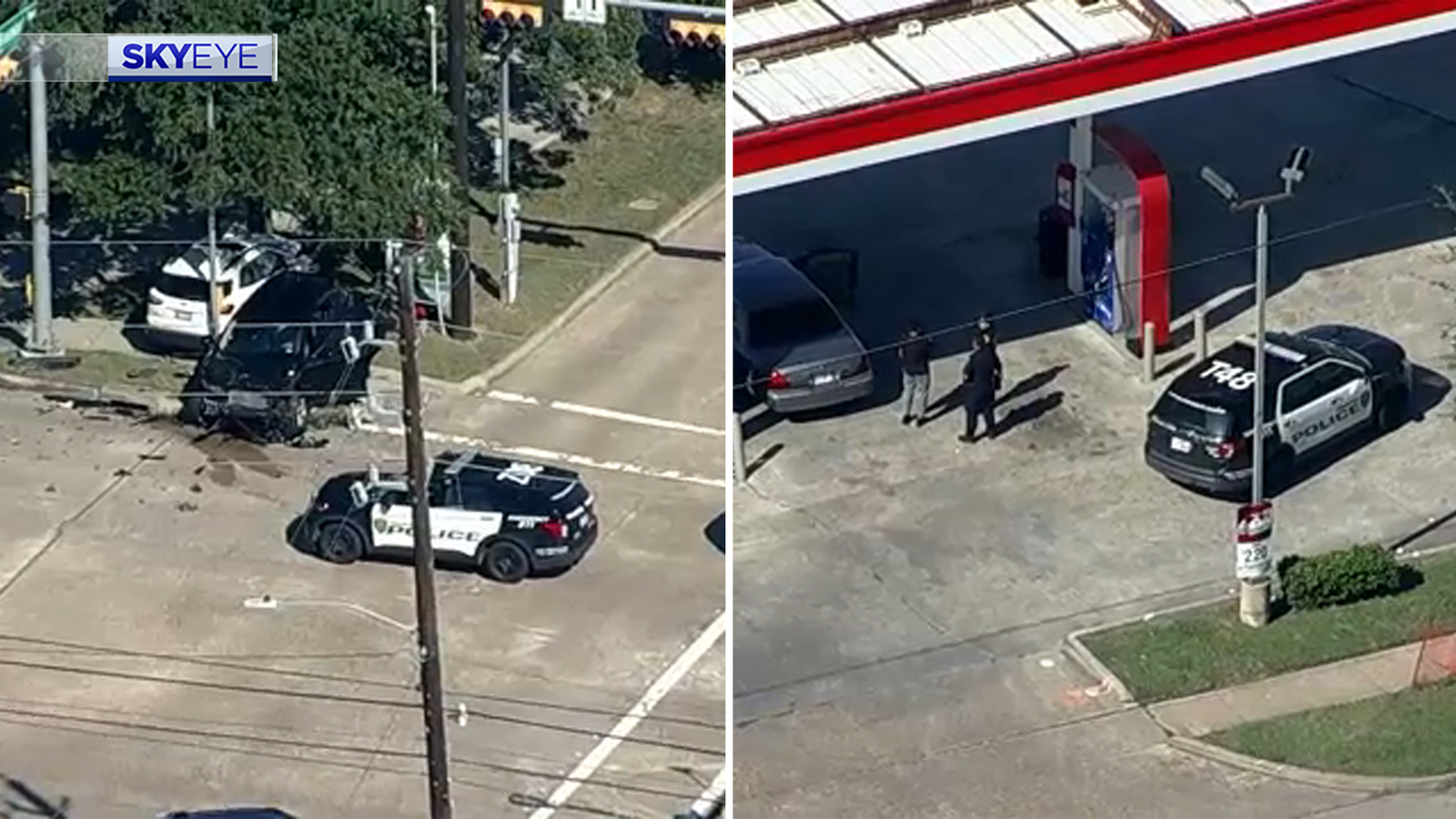 Double shooting Gunfire exchanged in southwest Houston apartment complex before initial shooter