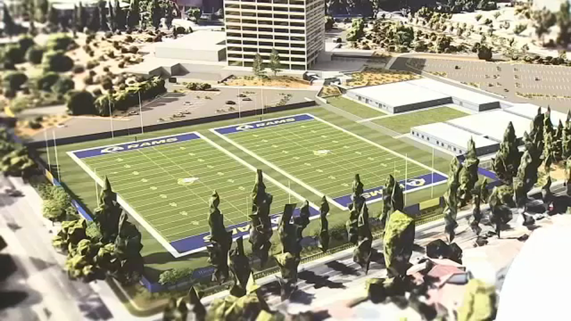 Rams trasladan su sede e instalaciones de práctica a Woodland Hills