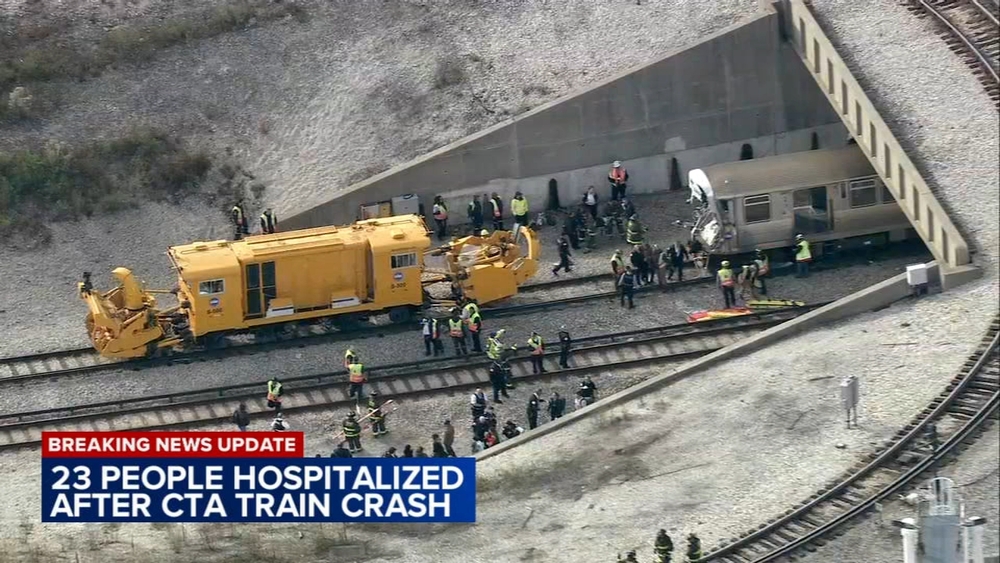 38 injured, 3 critically in CTA Yellow Line train crash