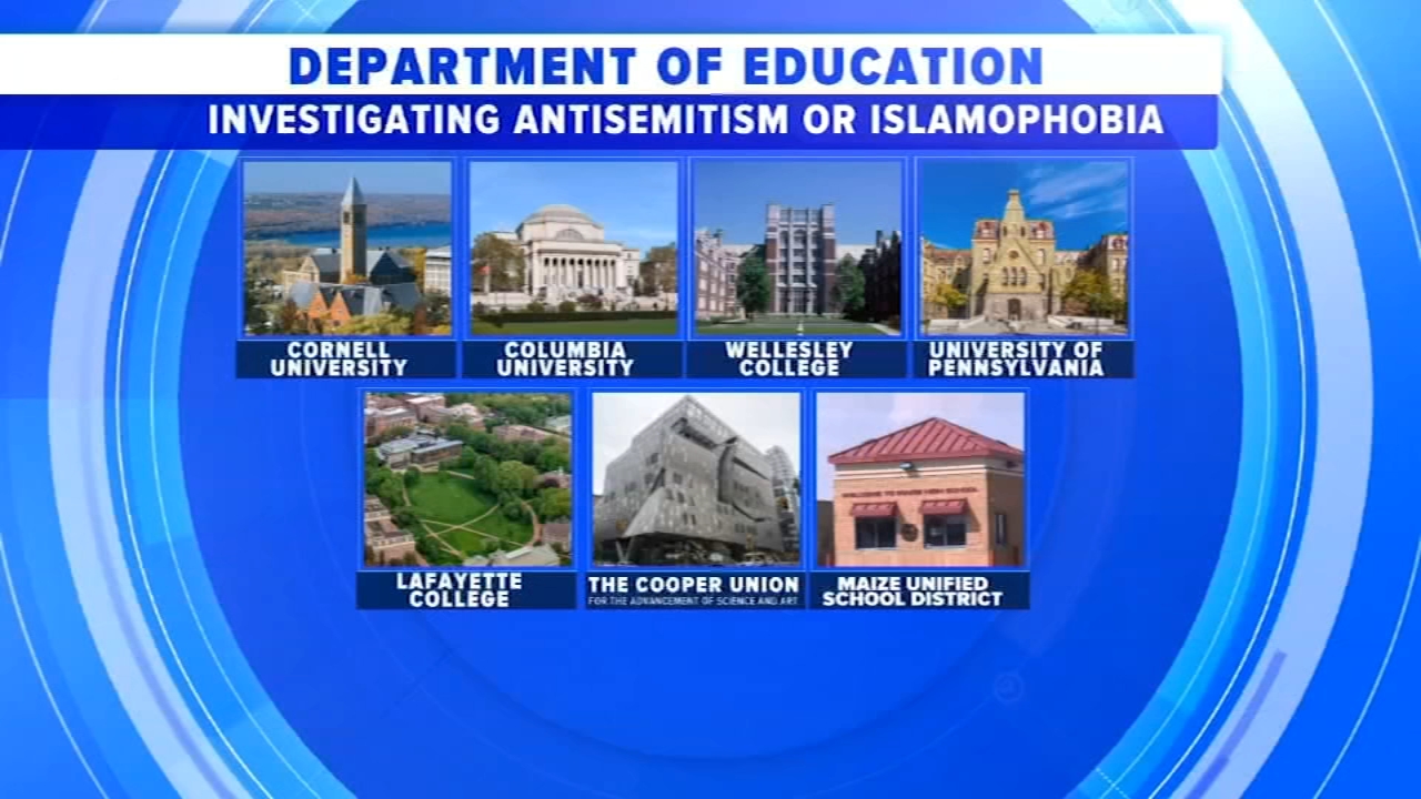 UPenn, Lafayette College among 7 schools under investigation by Department of Education