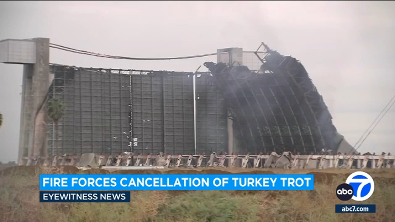 Tustin hangar fire forces cancellation of Orange County Rescue Mission's Turkey Trot event - Vimarsana News