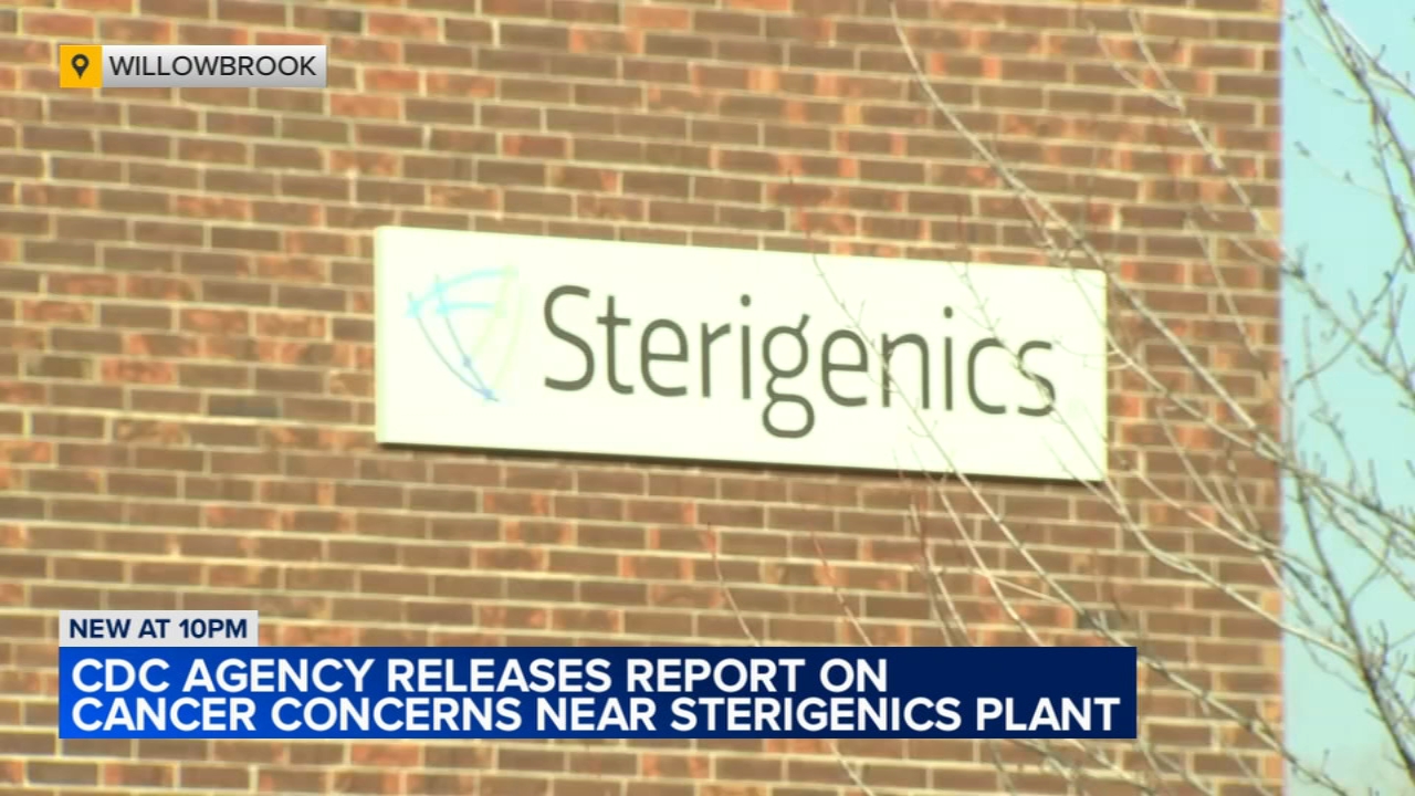 Sterigenics' Willowbrook neighbors face greater cancer concerns: CDC