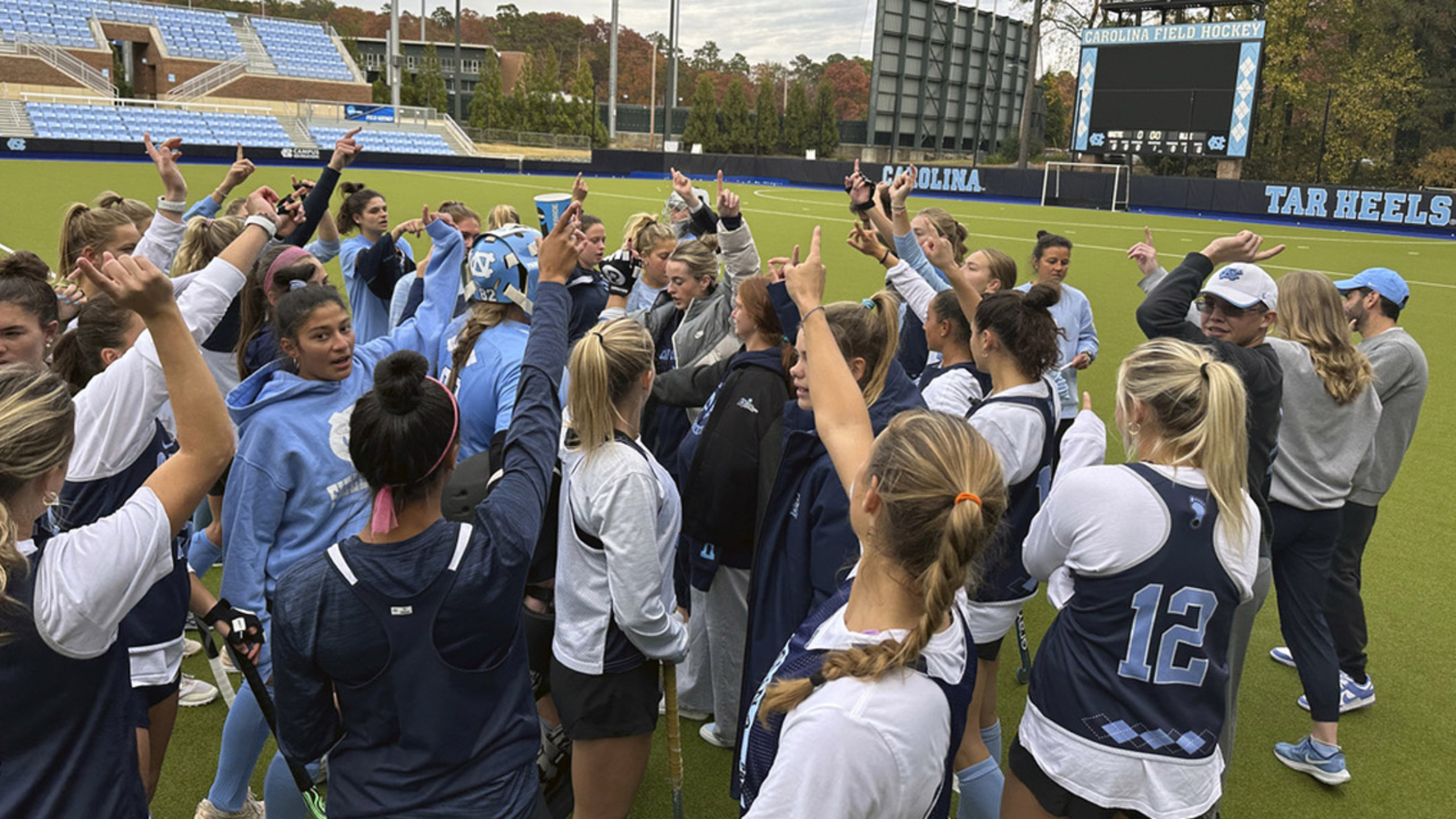 Erin Matson coached UNC wins 21 in shootout for women's field hockey