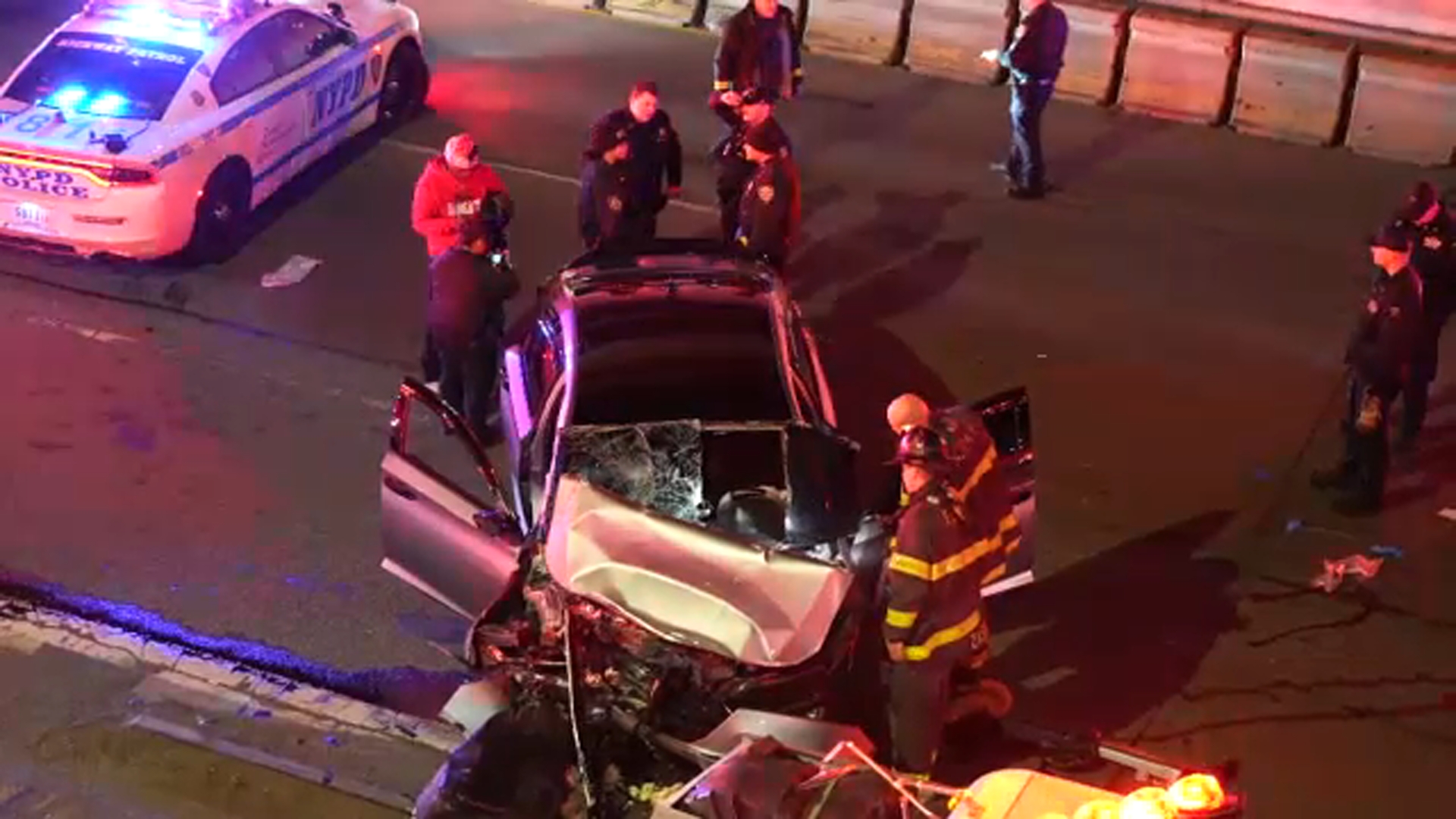 Multiple injured in crash on Long Island Expressway