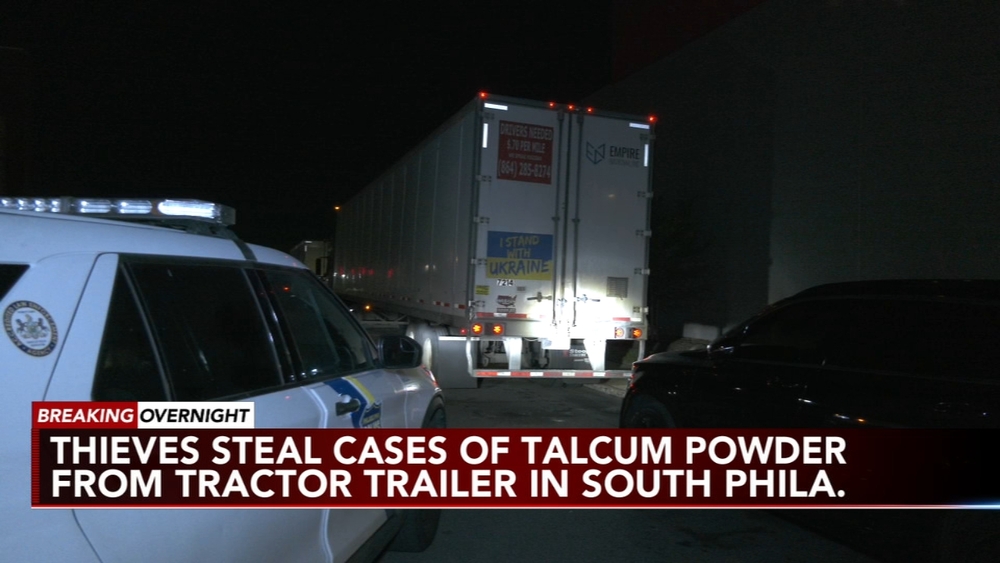 Thieves steal cases of Talcum powder in latest bizarre heist