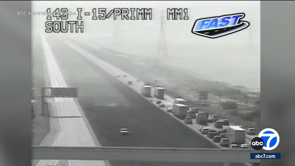 I-15 reopens near CA-Nev. line after dust-storm closure