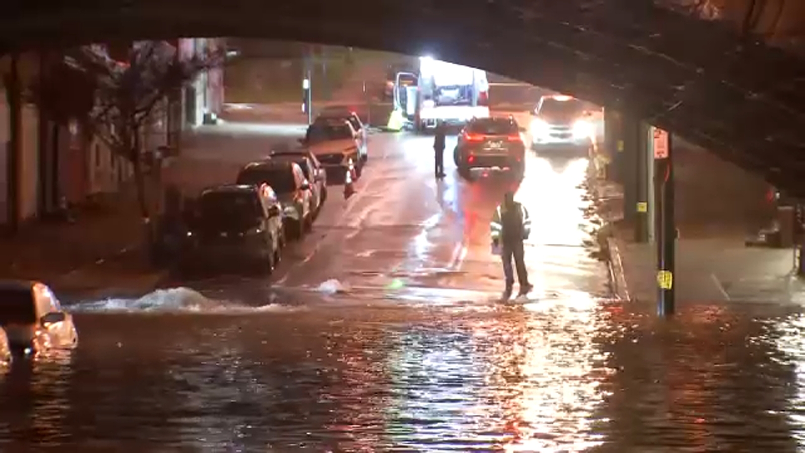 Water main break near 62nd Street and Woodbine Avenue leaves some