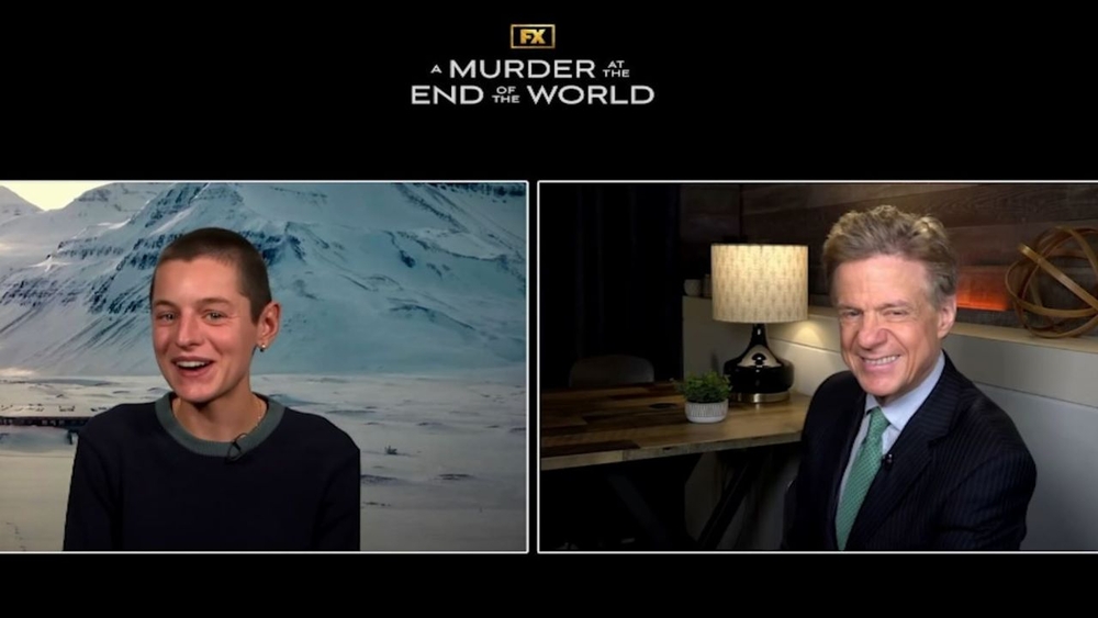 Emma Corrin of FX's 'A Murder at the End of the World' | The Sitdown