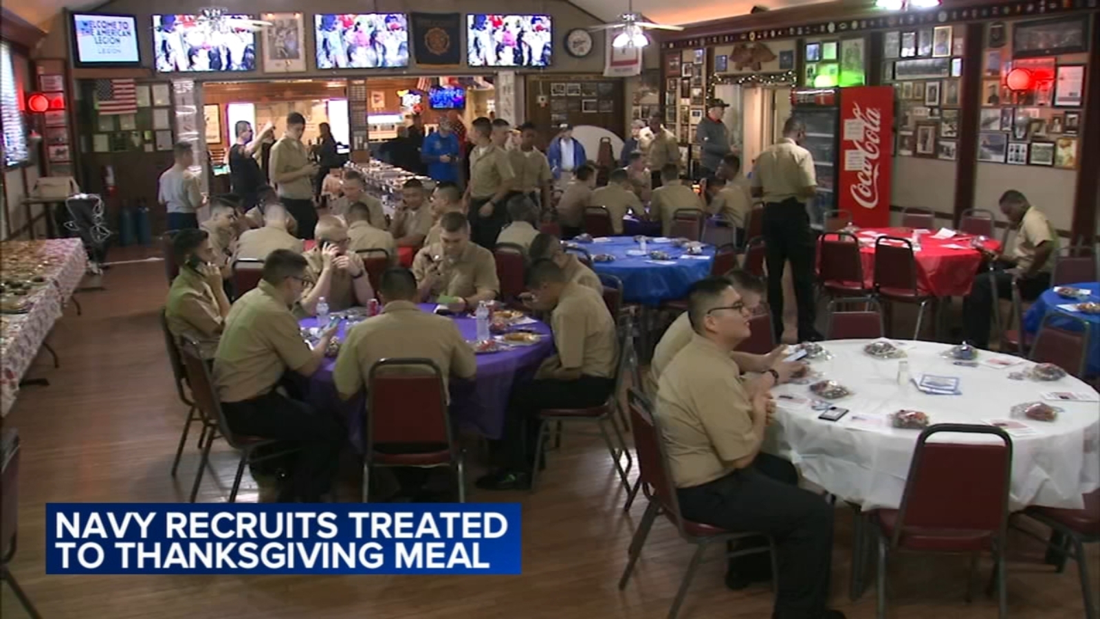 Thanksgiving 2023: Arlington Heights American Legion Post offers meal to Naval Station Great Lakes basic training recruits - Vimarsana News