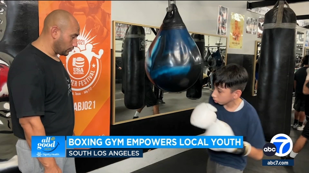 South LA boxing gym trains local youth in discipline and defense