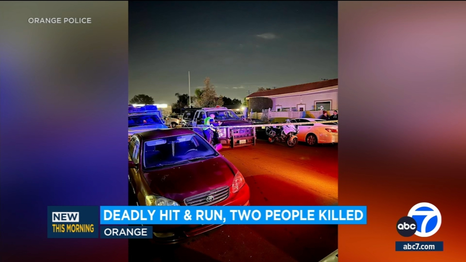 2 pedestrians killed in suspected DUI hit-and-run crash in Orange - Vimarsana News