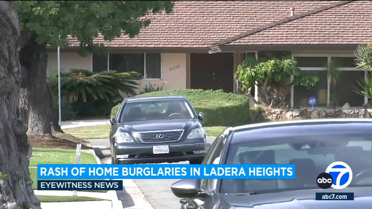 Homeowners in Ladera Heights dealing with series of burglaries