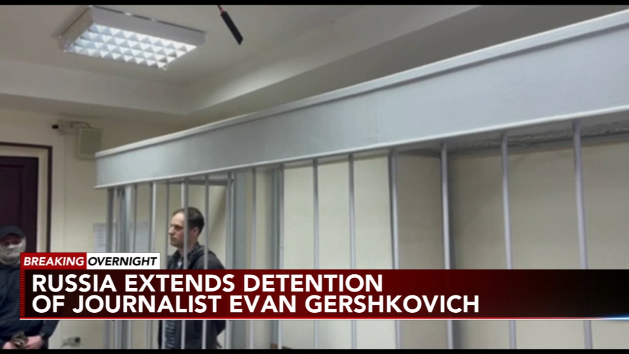 Russian court extends detention of WSJ reporter Evan Gershkovich until end of January