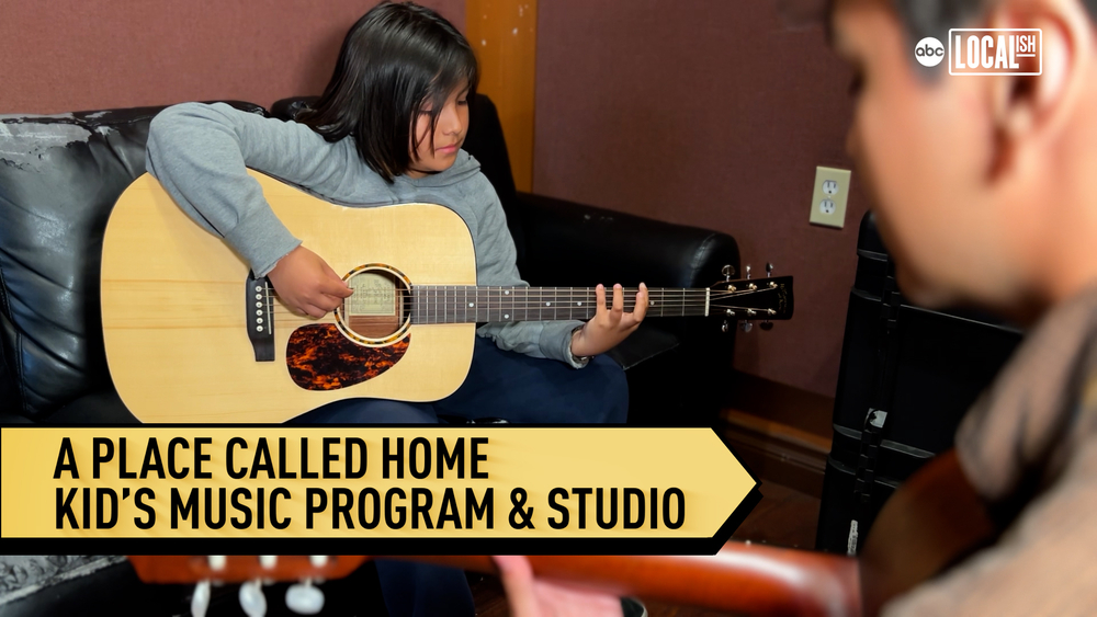 Music recording studio for kids was funded by music icons like Tupac