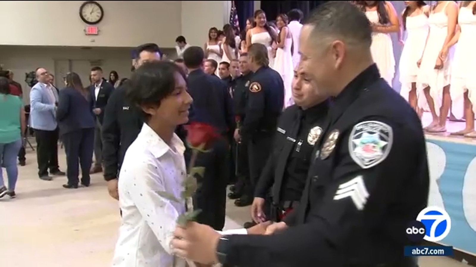 Bell Gardens student, 12, reunited with first responders who saved his life after cardiac arrest - Vimarsana News