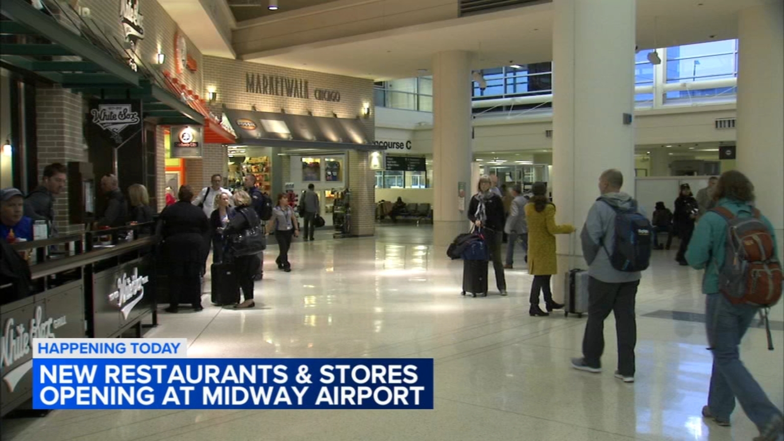 Chicago Midway Airport food: Mayor Brandon Johnson, officials to unveil new Central Market concession area - Vimarsana News