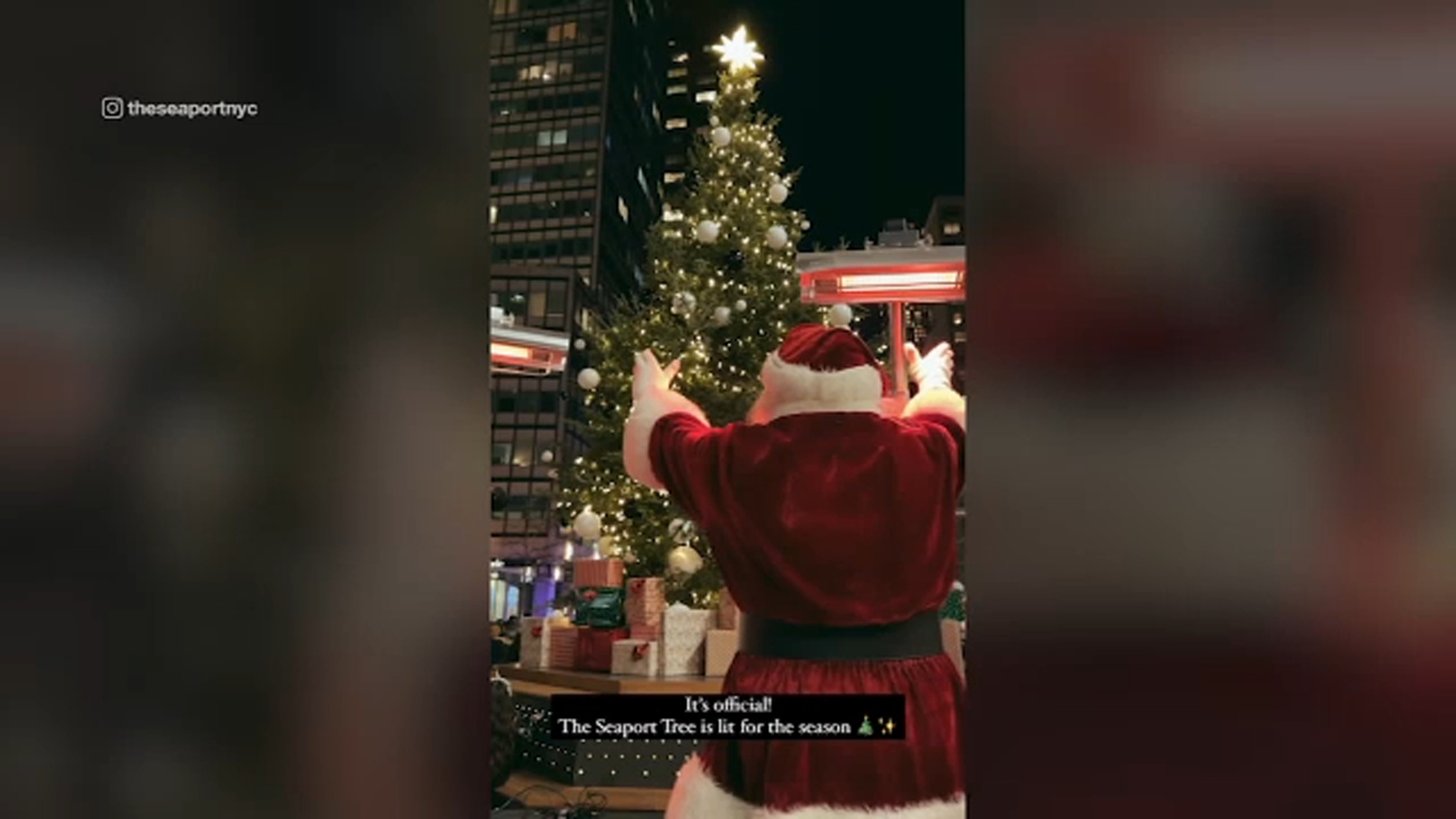 The Seaport hosts annual holiday tree lighting ceremony in NYC - Vimarsana News
