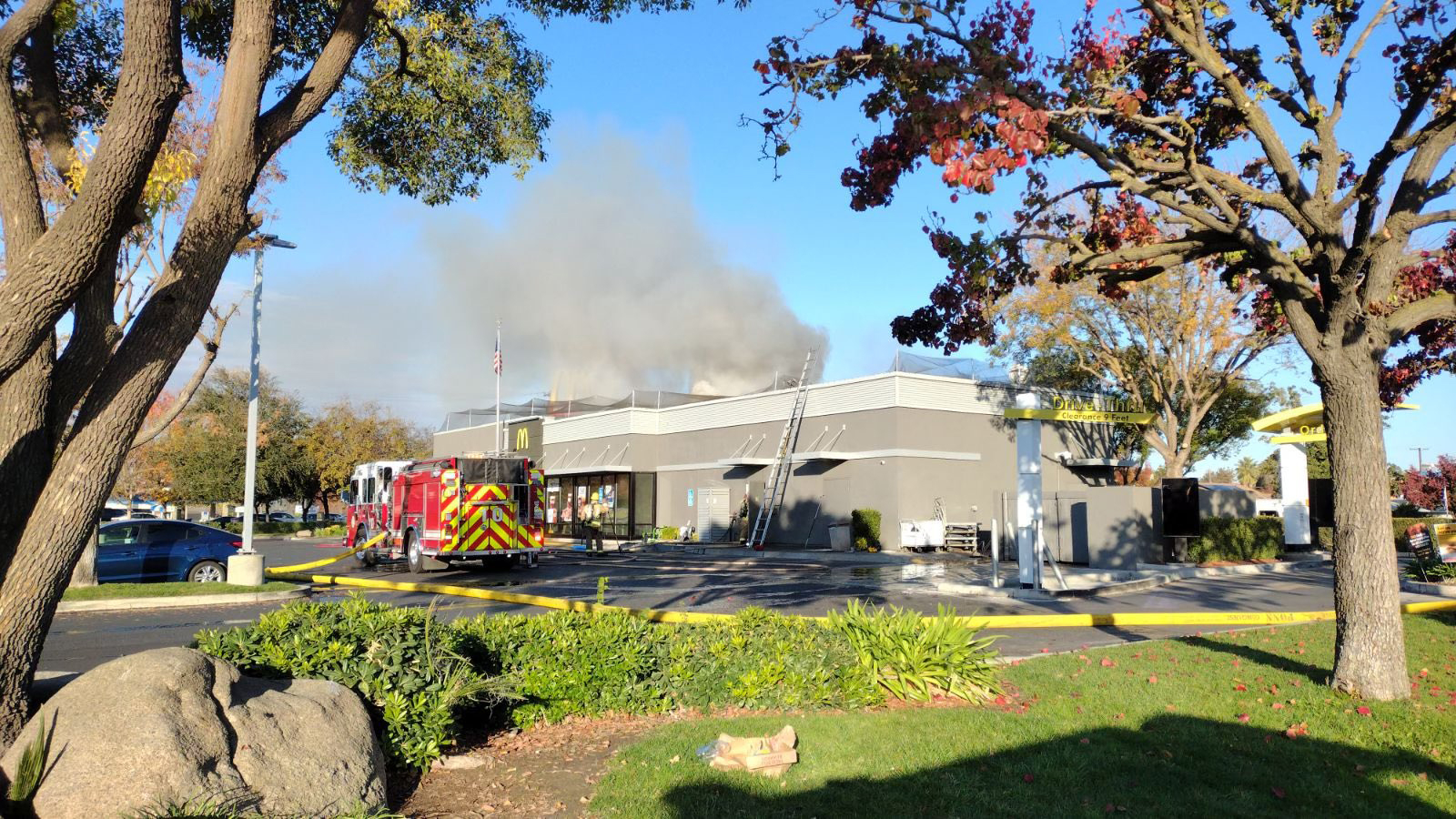 Kitchen fire sparks at McDonald's in Clovis - Vimarsana News