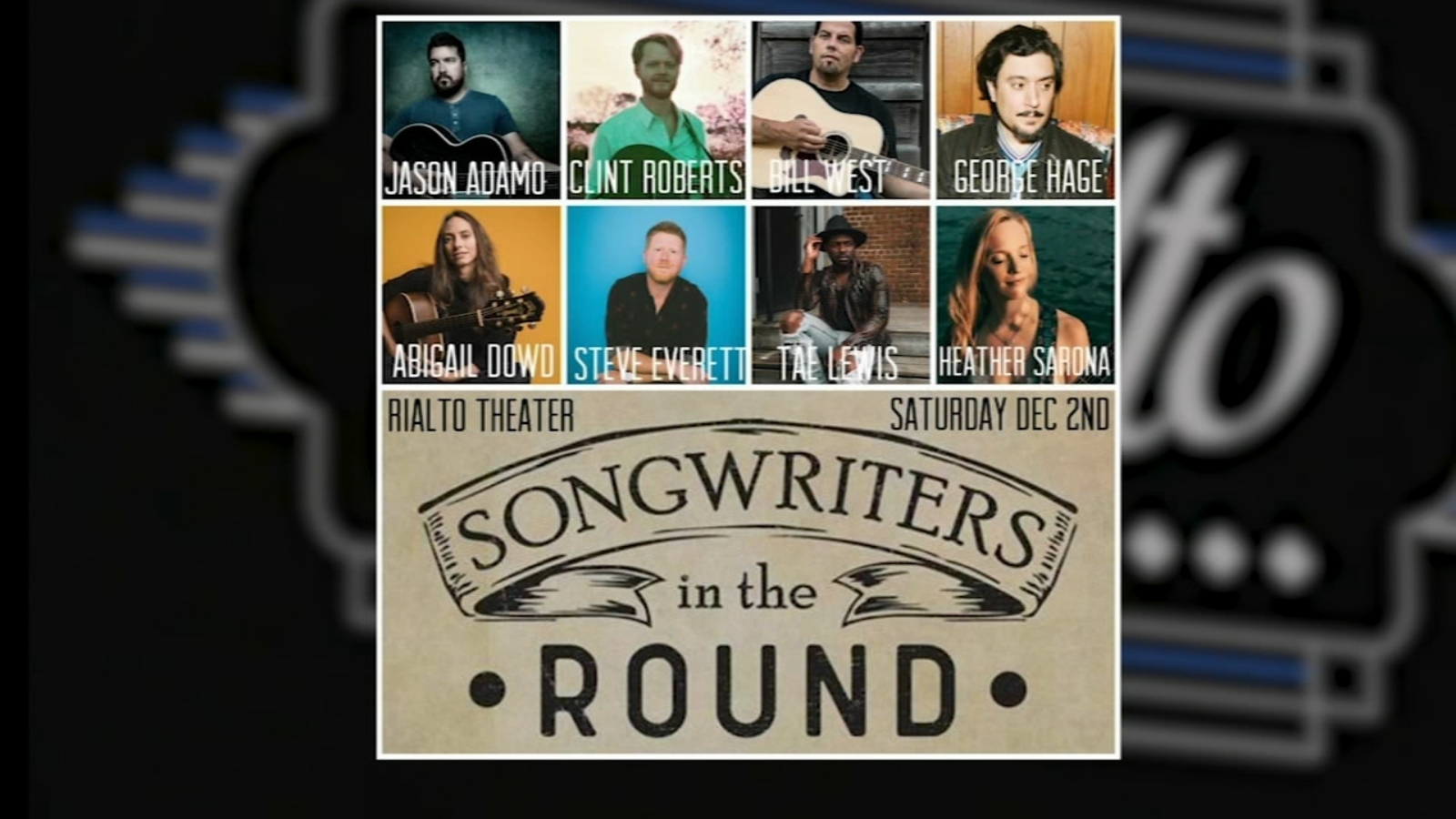 NC musicians to perform at Raleigh's Rialto as part of 'Songwriters in the Round' live music event - Vimarsana News