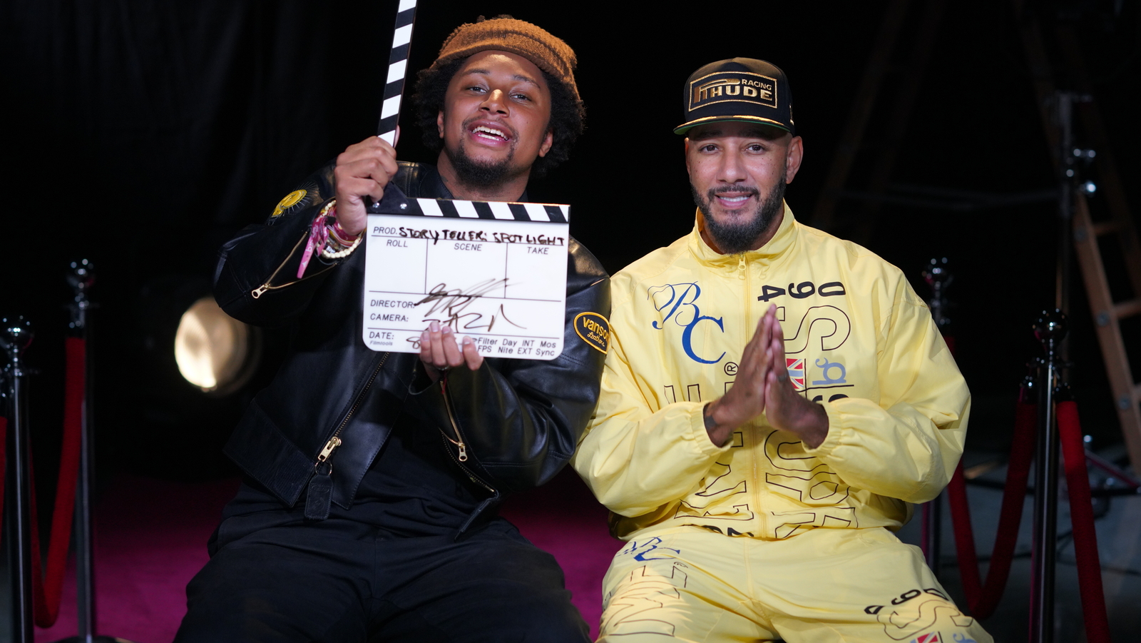 Swizz Beatz and son Nasir Dean celebrate storytelling through car