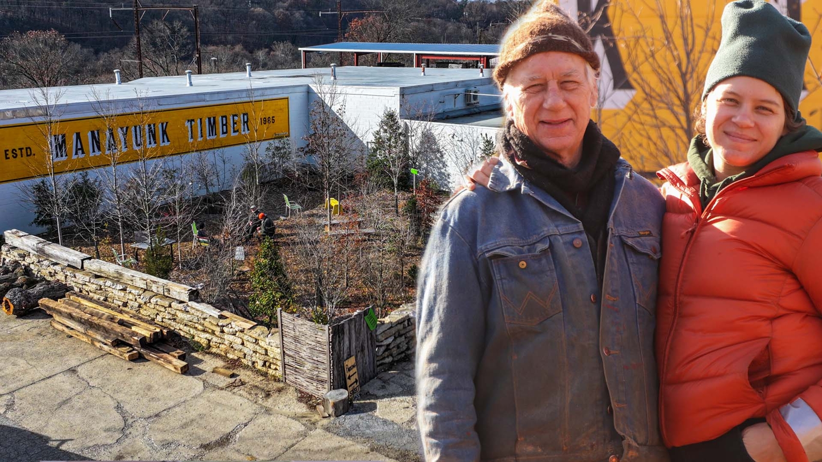 Philly business transforms parking lot into a forest for native plants