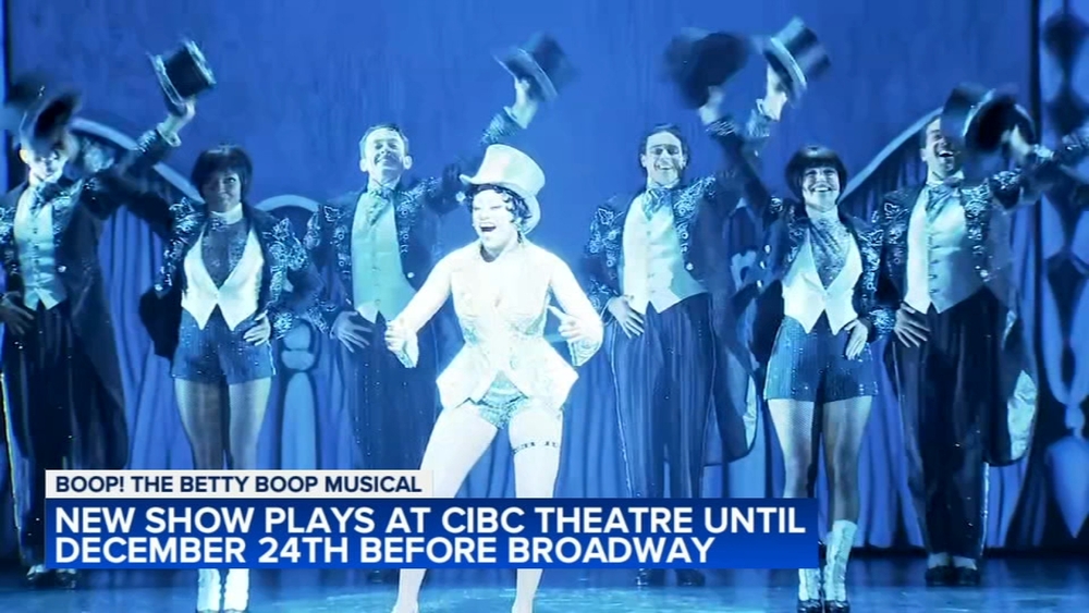 'BOOP! The Betty Boop Musical' launches at Chicago's CIBC Theatre